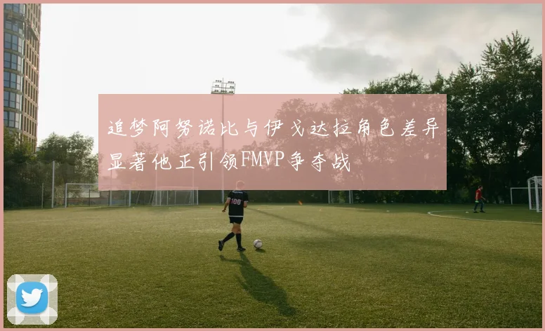 追梦阿努诺比与伊戈达拉角色差异显著他正引领FMVP争夺战